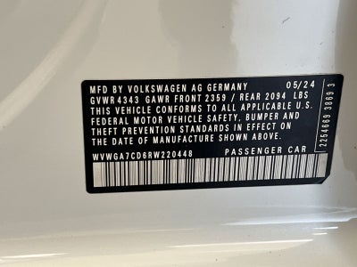 2024 Volkswagen Golf GTI 2.0T S