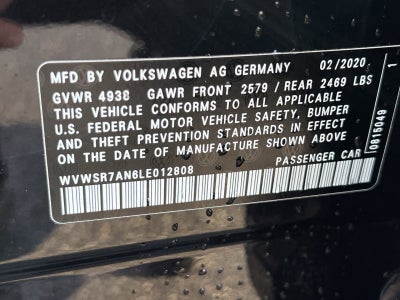 2020 Volkswagen Arteon 2.0T SEL R-Line