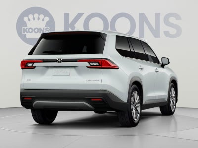 2026 Toyota Grand Highlander Platinum