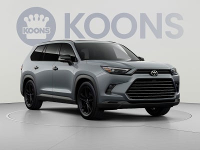 2026 Toyota Grand Highlander Hybrid Hybrid Nightshade