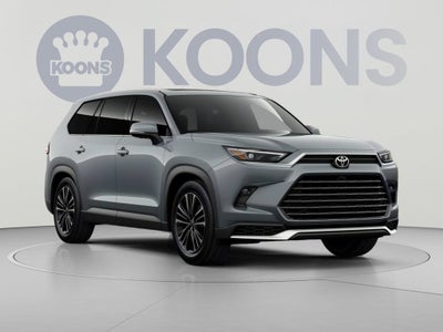 2026 Toyota Grand Highlander Hybrid Hybrid MAX Platinum