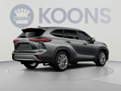 2026 Toyota Highlander Hybrid Hybrid Platinum