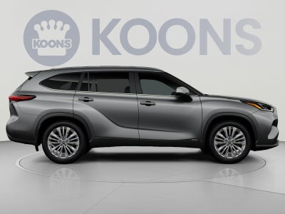 2026 Toyota Highlander Hybrid Hybrid Platinum