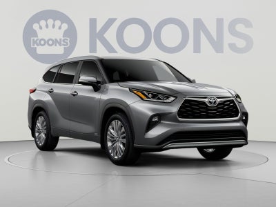 2026 Toyota Highlander Hybrid Hybrid Platinum