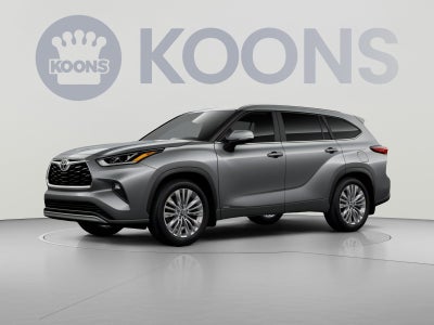 2026 Toyota Highlander Hybrid Hybrid Platinum