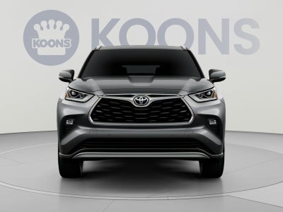 2026 Toyota Highlander Hybrid Hybrid Platinum
