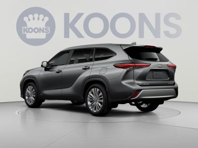 2026 Toyota Highlander Hybrid Hybrid Platinum