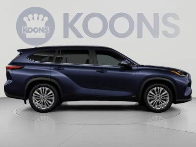 2026 Toyota Highlander Hybrid Hybrid Platinum