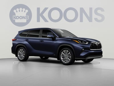 2026 Toyota Highlander Hybrid Hybrid Platinum