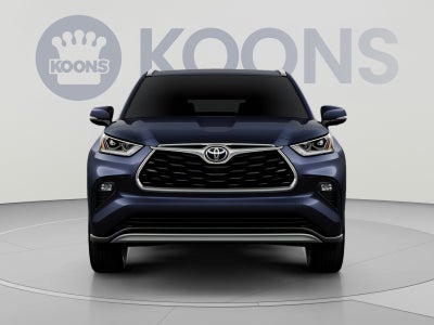 2026 Toyota Highlander Hybrid Hybrid Platinum