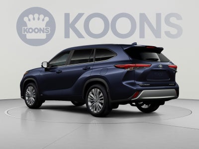 2026 Toyota Highlander Hybrid Hybrid Platinum