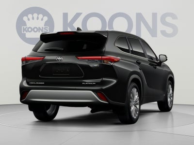 2026 Toyota Highlander Hybrid Hybrid Platinum