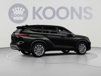 2026 Toyota Highlander Hybrid Hybrid Platinum