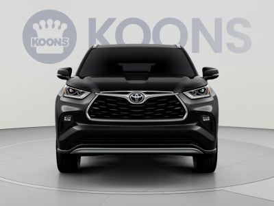2026 Toyota Highlander Hybrid Hybrid Platinum