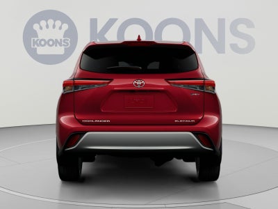 2026 Toyota Highlander Hybrid Hybrid Platinum