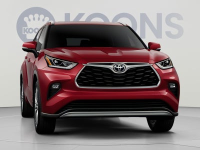 2026 Toyota Highlander Hybrid Hybrid Platinum
