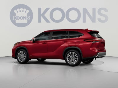 2026 Toyota Highlander Hybrid Hybrid Platinum