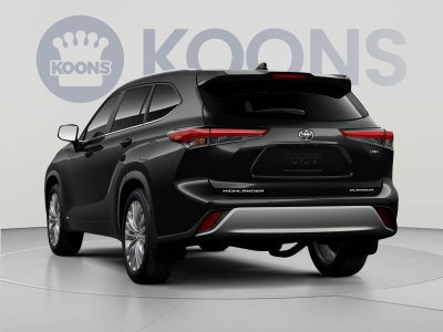 2026 Toyota Highlander Hybrid Hybrid Platinum
