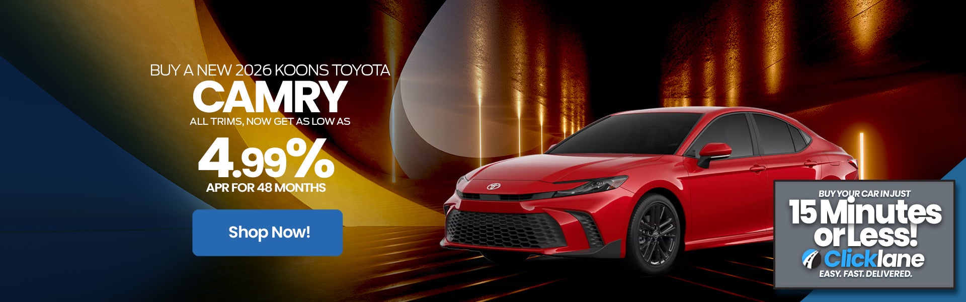 2026 Toyota Camry APR Offer