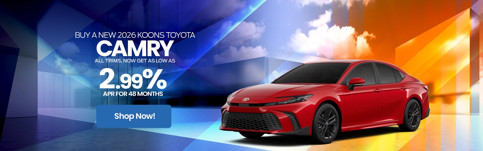 2026 Toyota Camry APR Offer