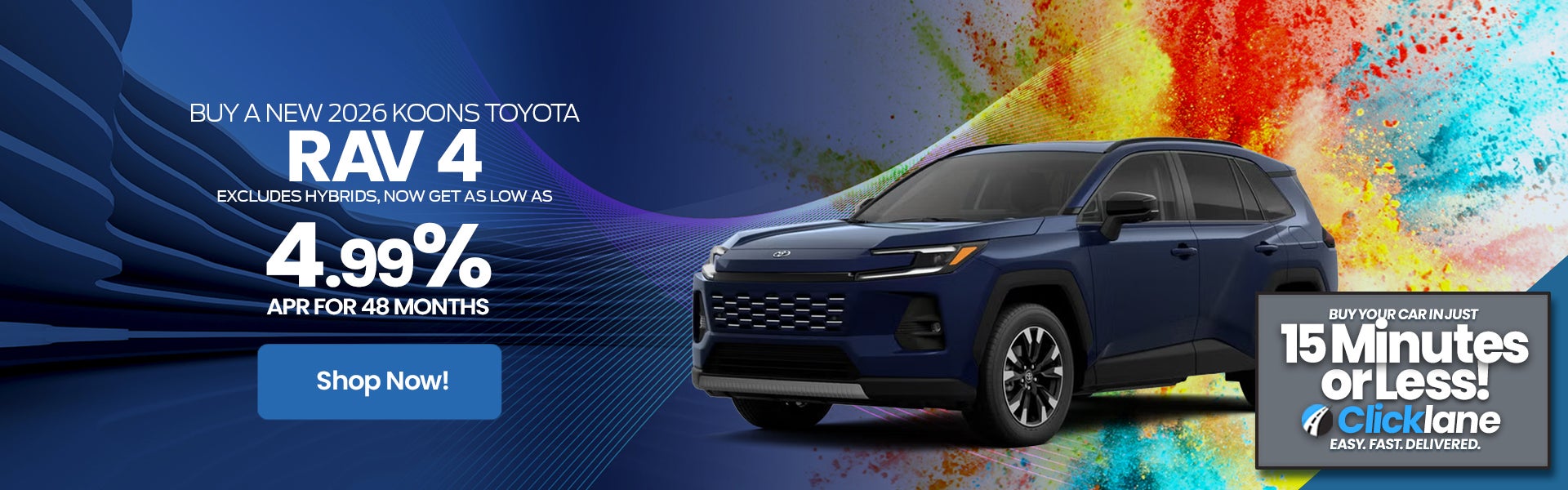 2026 Toyota Rav4 APR Offer