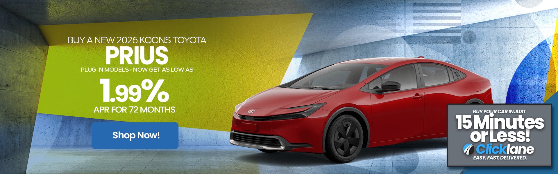 2026 Toyota Prius APR Offer